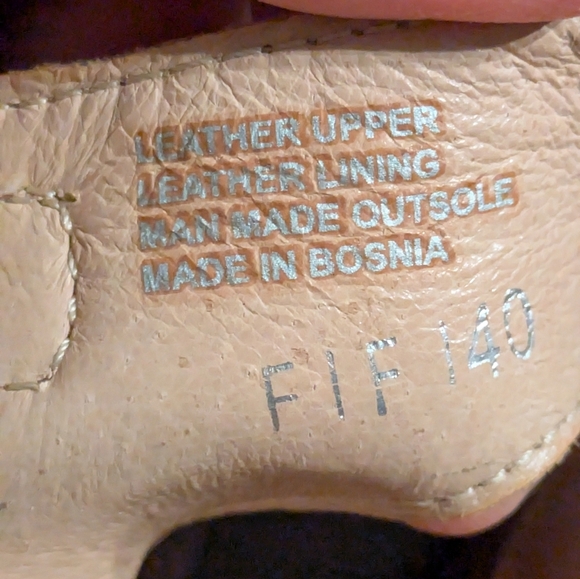 Miz Mooz Fifi Women's Tan Leather Sandals 40 - Picture 11 of 14